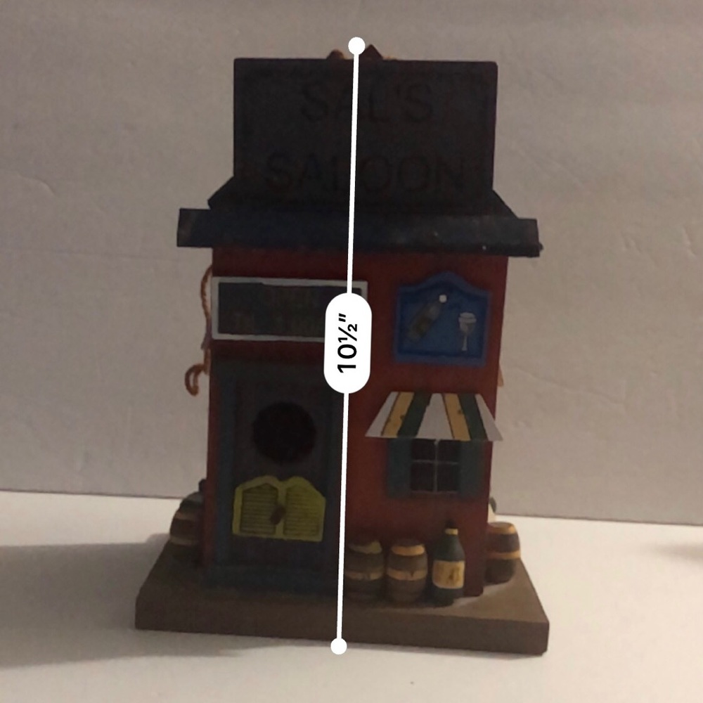 Small Vintage Wooden Birdhouse - Picture 6 of 7